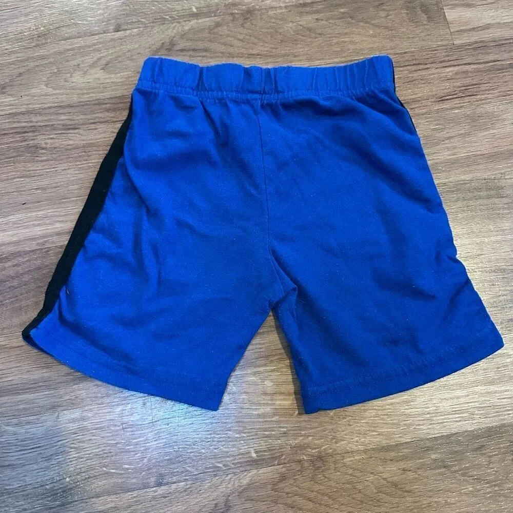 Marvel Spiderman Shorts Outfit Set Blue and Black | Toddler Size 3T